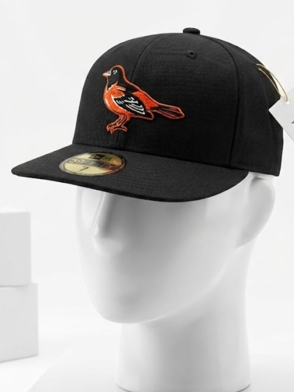 Black New Era Baltimore Orioles 59FIFTY fitted hat